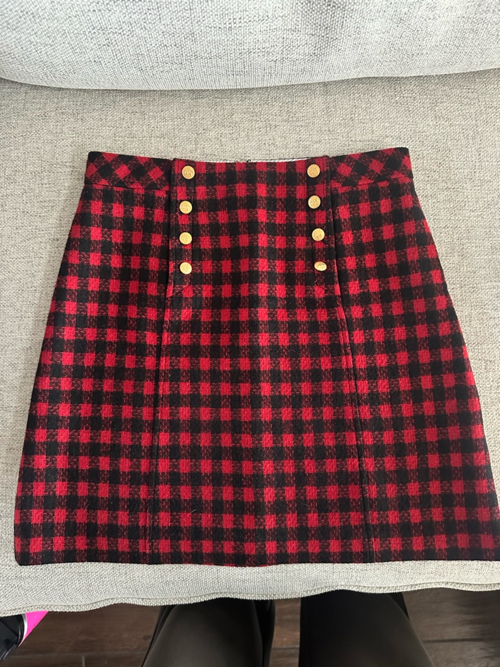 Brooks Brother lined plaid skirt